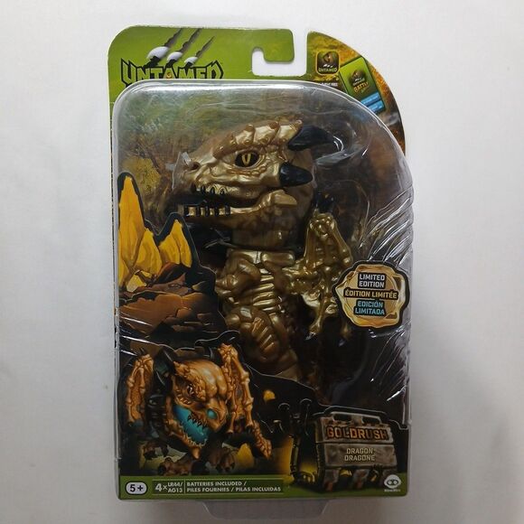 Wowwee Fingerlings Untamed Goldrush Dragon Limited Edition Brand New Sealed! - Picture 1 of 4